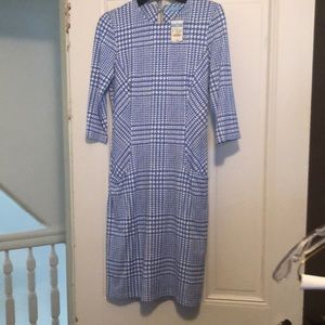 J McLaughlin stretch shift dress.  Small.  NWT